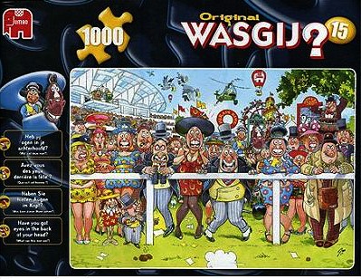 Puzzle Wasgij 1000 - Courir plus vite que le vent ! Casse-Tête
